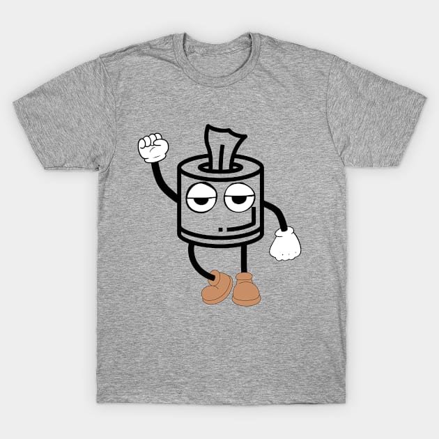 toilet paper T-Shirt by Crystal6789